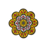 Yellow White Red Turkish Trivet